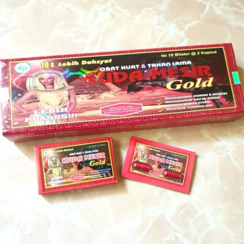 kapsul kuda mesir gold
