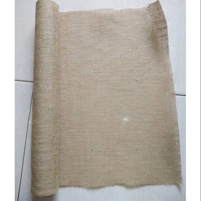 Kain goni / kain jute / burlap rol 5 yard