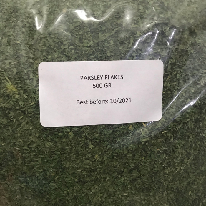 

Spesial Promo - Parsley Flakes 1Kg - Daun Parsley Kering 1Kg