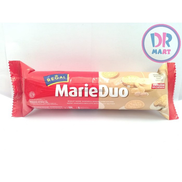 

Regal Marie Duo Roll Cream Kacang 100 gr