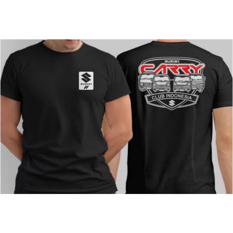 KAOS SUZUKI CARRY CLUB SIMPEL KEREN BAHAN ADEM LEMBUT TERBARU