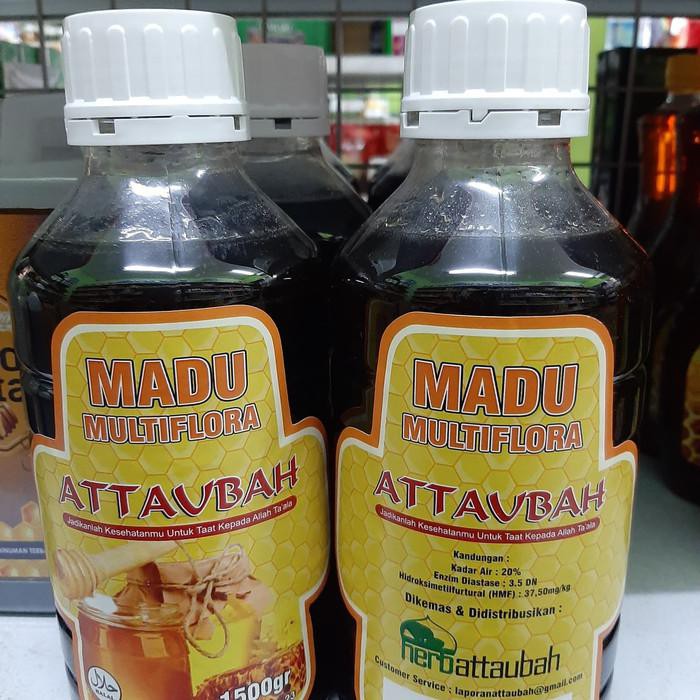 

MADU MULTIFLORA ATTAUBAH AT TAUBAH ATAUBAH MURNI ASLI