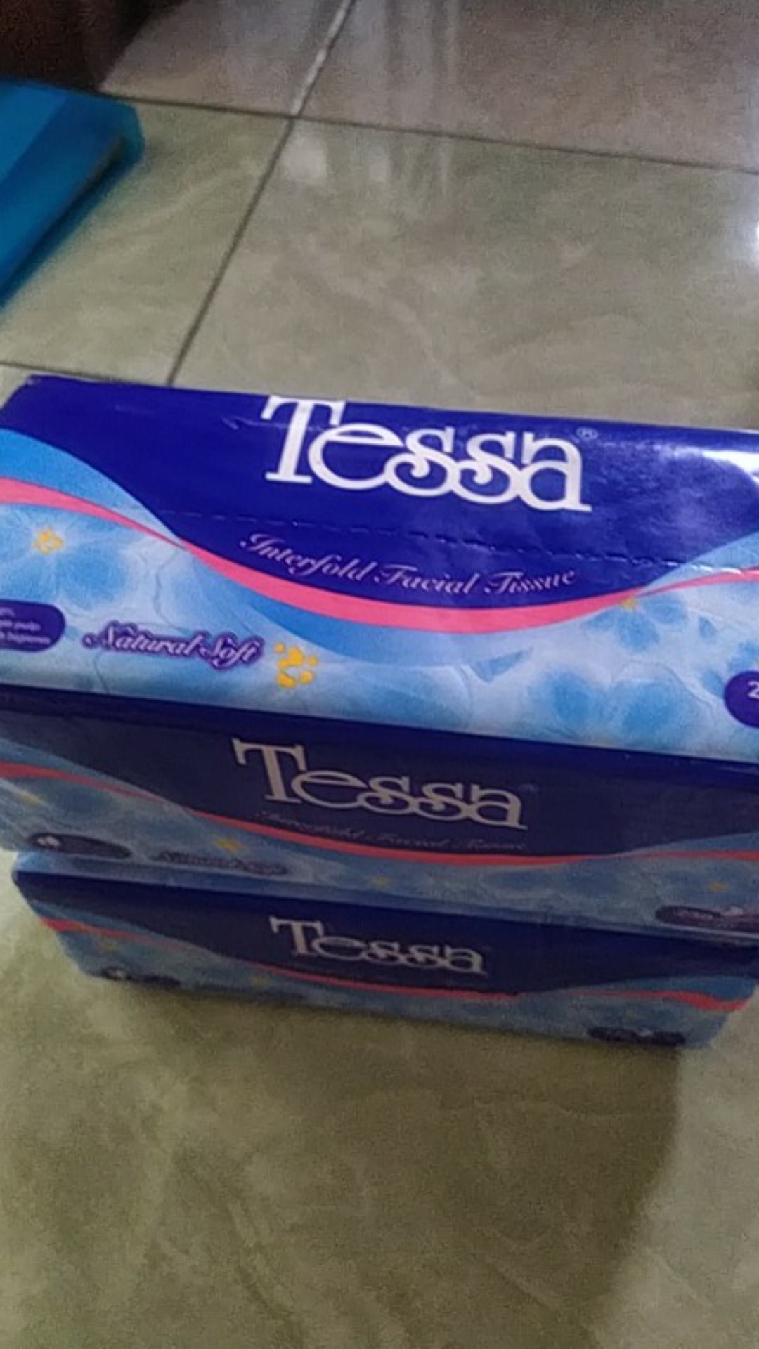 Tissue Tessa Natural Soft Tp-22 [250 Sheets 2 Ply] - 005228
