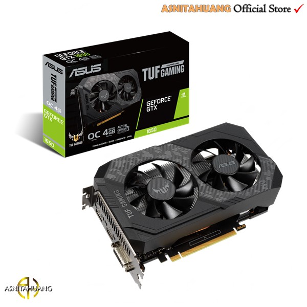 Asus TUF Gaming GeForce GTX 1650 OC 4GB GDDR6 128-bit