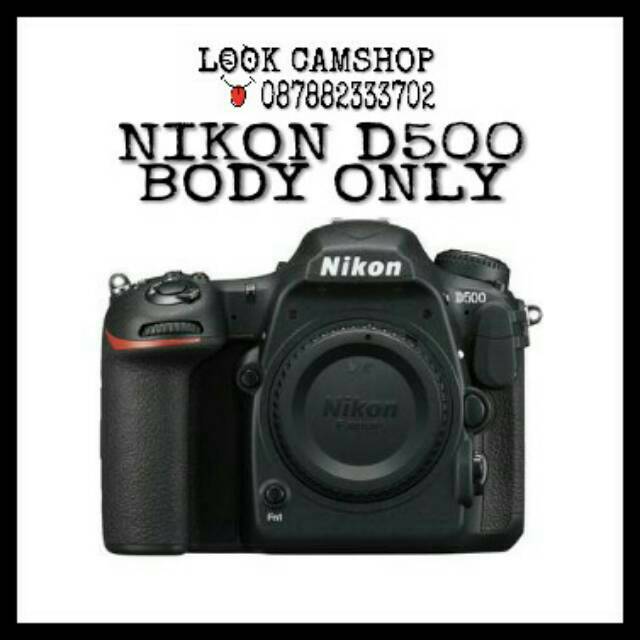 KAMERA DSLR NIKON D500 D 500 - BO BODY ONLY