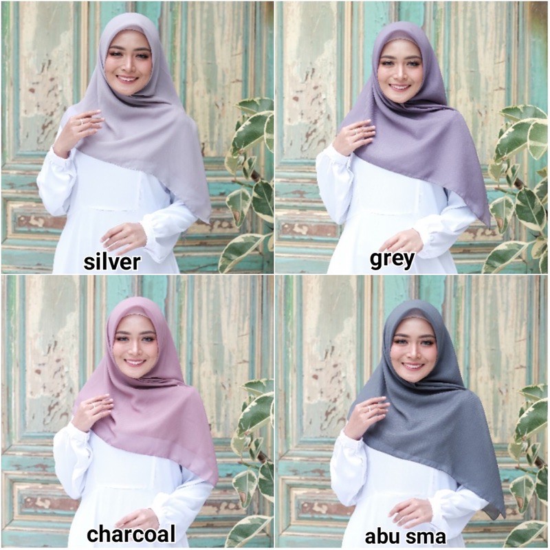 Hijab Segi 4 Paris Premium Part 1 /Jilbab Paris