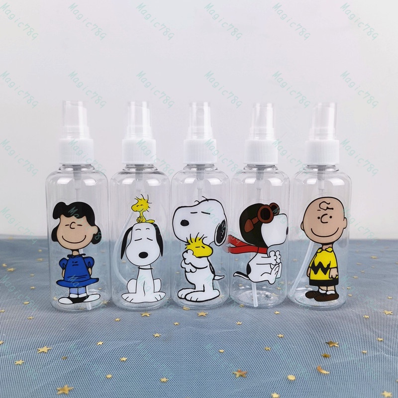 Magic789 100ML Plastic Snoopy Spray Bottle Cute Cartoon Travel Size Bottles