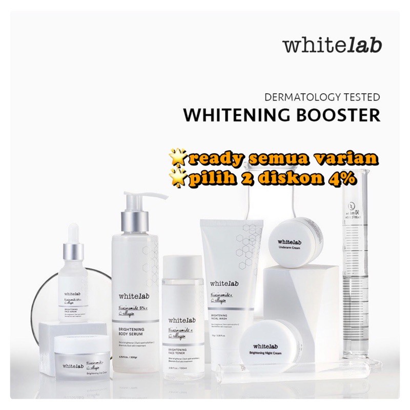 Whitelab Brightening acne serum face essence soothing