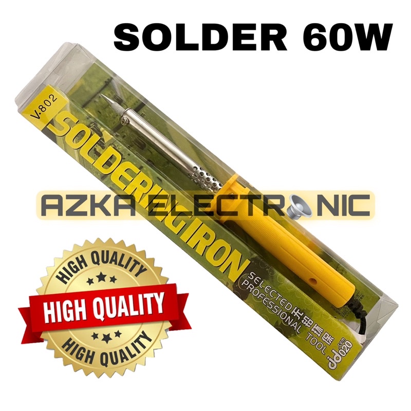 Solder 60W Bagus Dengan Mata Solder Kristal