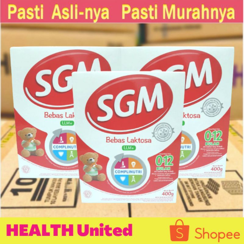 SGM LLM+ BEBAS LAKTOSA 400GR