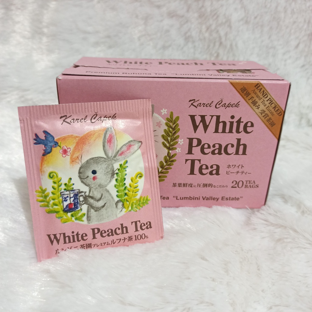 

Karel Capek Tea Bag - White Peach Tea