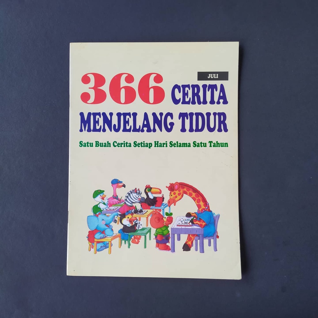 Buku Anak Langka 366 Cerita Menjelang Tidur Juli