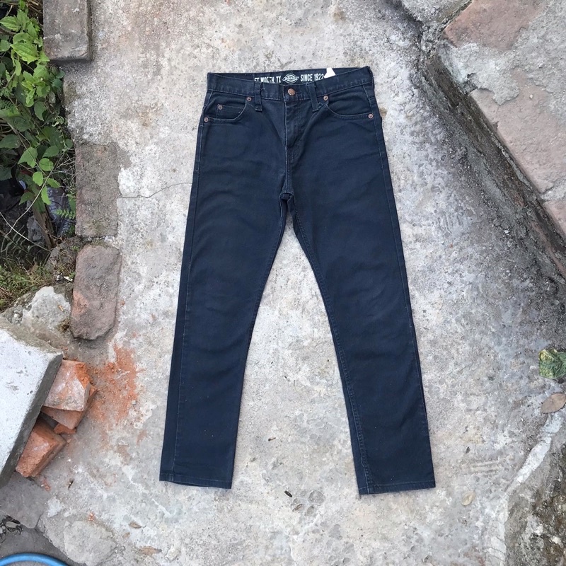 Long Pants Dickies Navy Size 28 Second Original