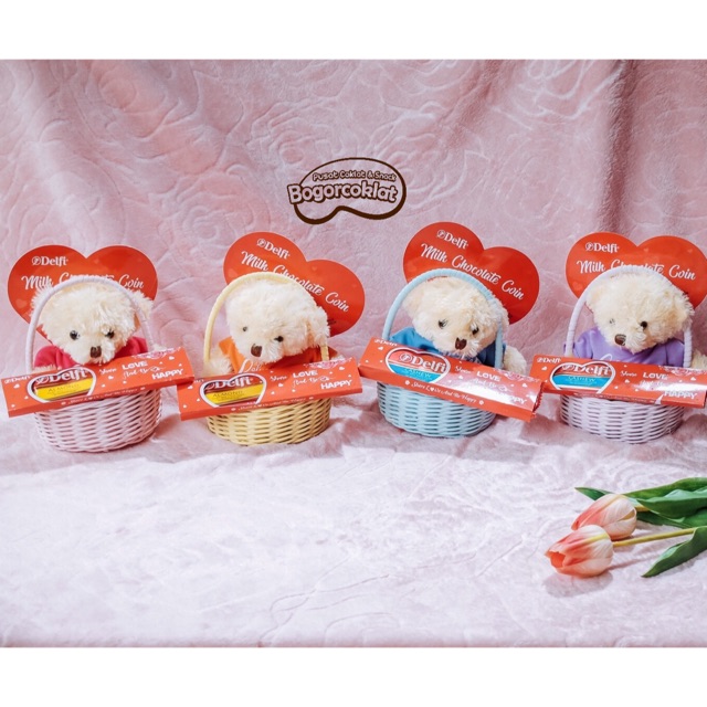 

Coklat Valentine Parsel Cute Bear