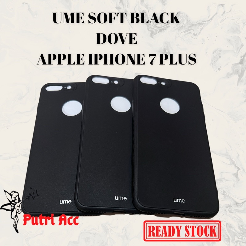 APPLE IPHONE 7 PLUS SOFTCASE SILIKON UME BLACK DOVE PROTECTION APPLE IPHONE 7 PLUS
