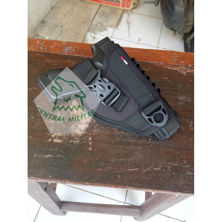 Sarung Pistol Pinggang/ Airsoft/ Airsoftgun/ Holster/ Holster Pinggang