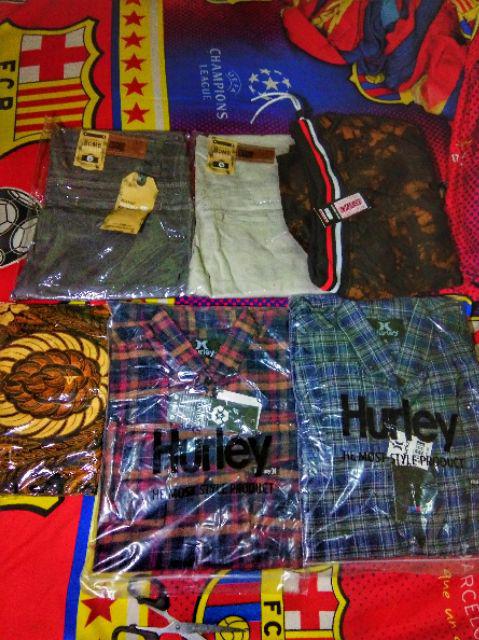 Real Pict Kemeja  Batik Pria Bordir Sogan Hrb026 Batikaf Notoarto Batik Ipnu-ippnu Hem Pria