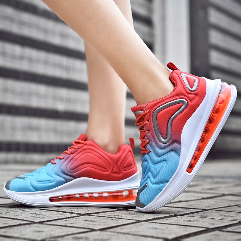 【Jwalk】Sepatu Sneakers Wanita Import Kualitas Spesial 720W Super Premium - Rainbow