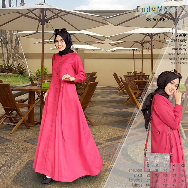 Gamis Endomoda BB 60 / Endomoda BB 60 / Endomoda BB 60 RED