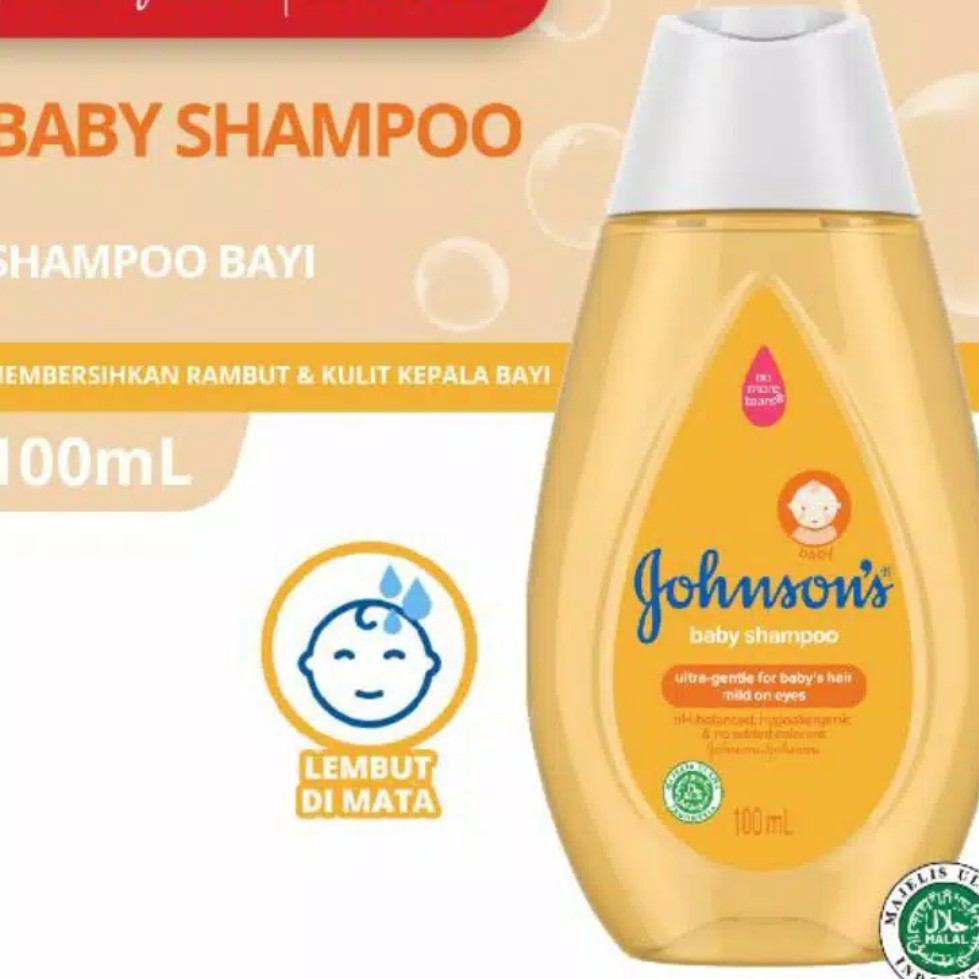 Johnson SHAMPO BABY / KIDS 100 mL bayi / anak rambut wangi lembut johnsons (no.248)