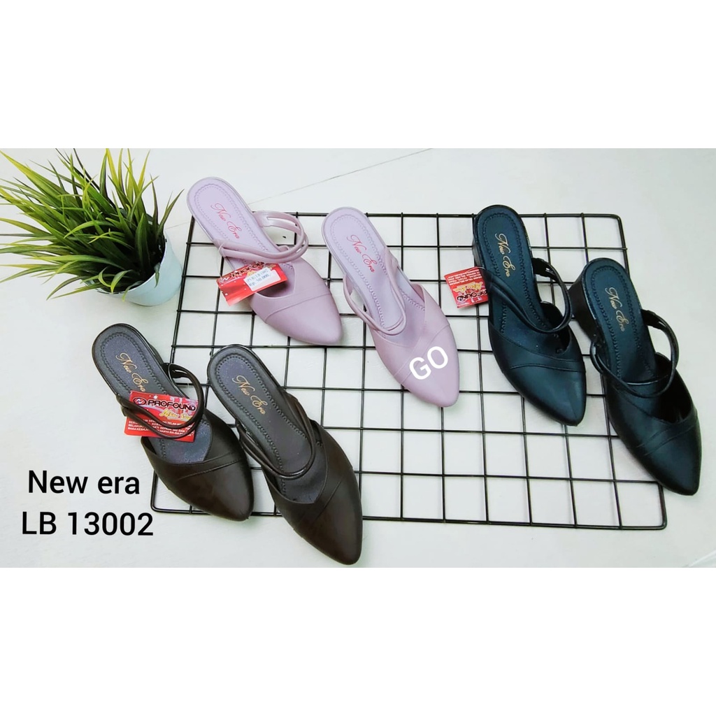 BB NEW ERA (LB-13002) Sandal Selop Wedgest Wanita Sandal Cewek