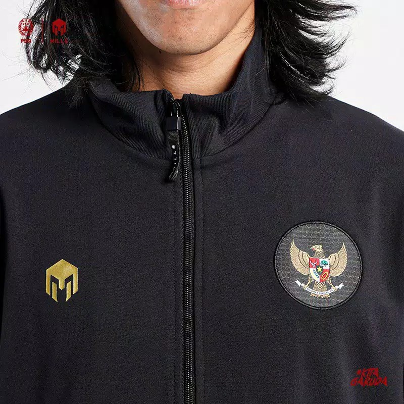 JAKET GARUDA MILLS ANTHEM 8005GR GARUDA ANTHEM JACKET MILLS BLACK