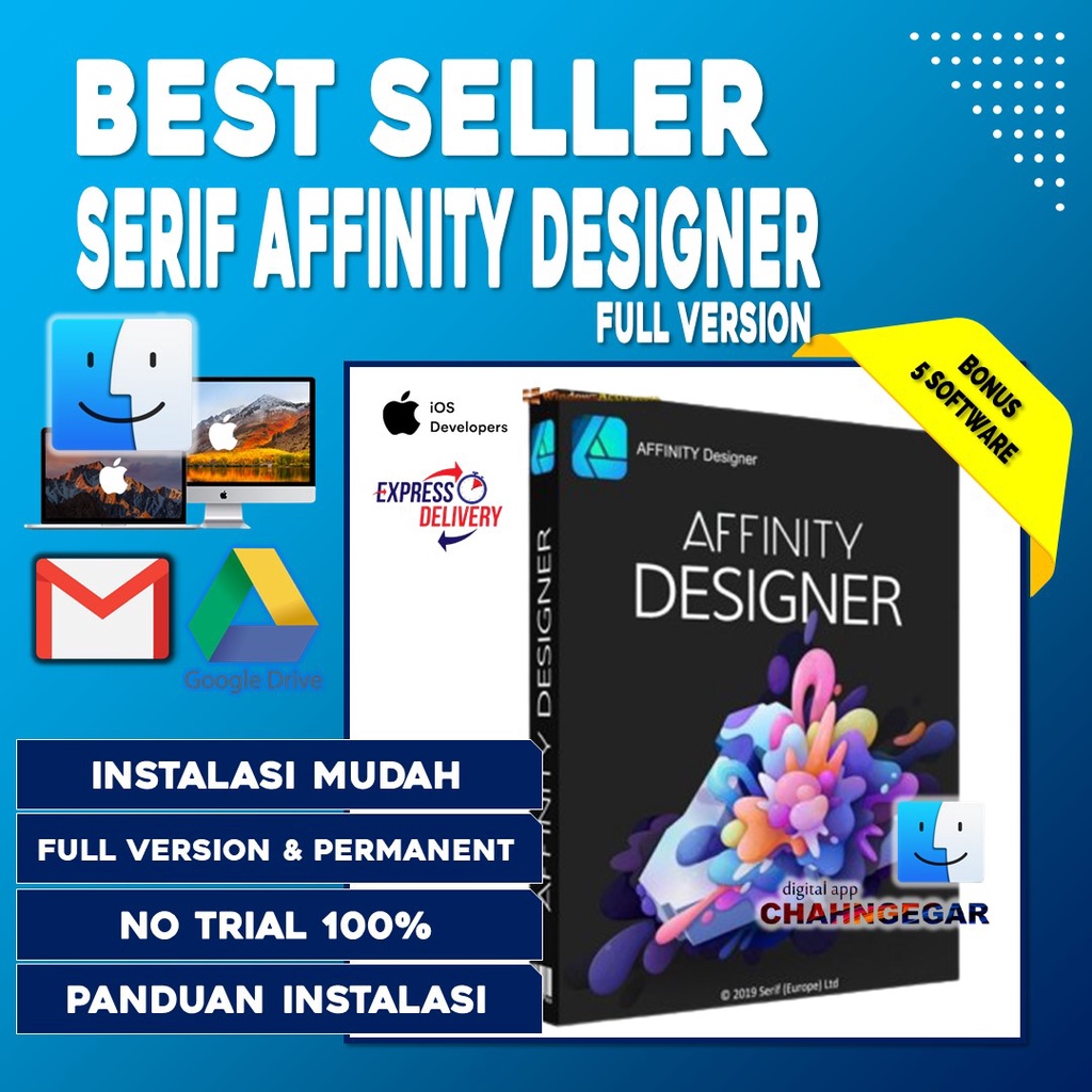 Serif Affinity Designer MacOS Full Version 1.10 Software Design Grafis sesuai imajinasi