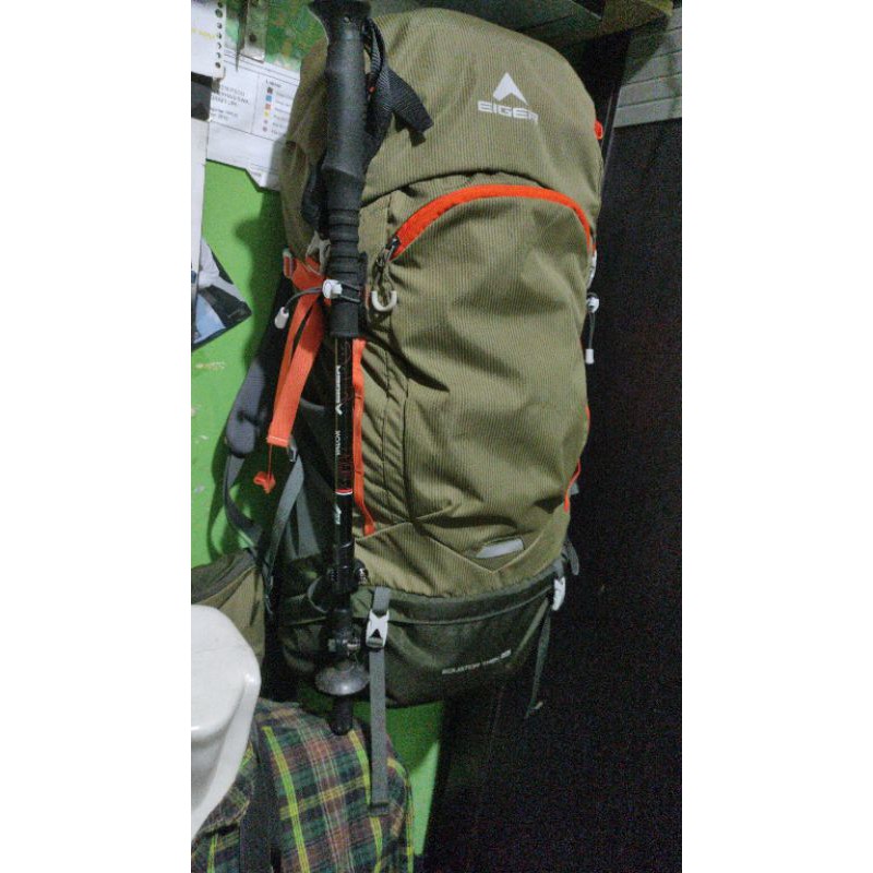 Carrier Equator trek 65 Olive sekali pakai
