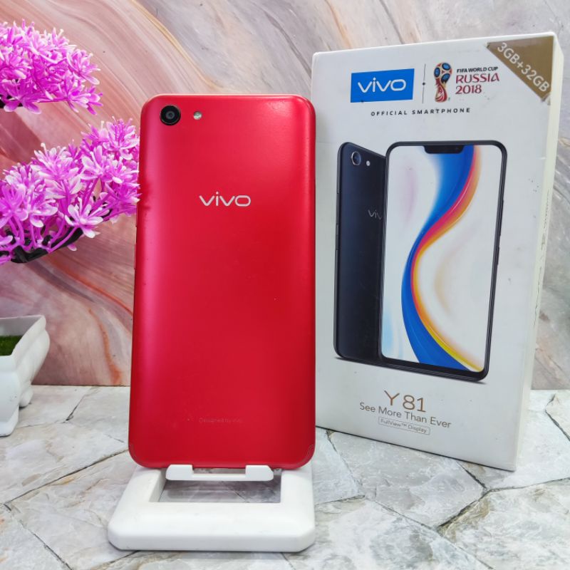 Vivo Y81 Ram 3Gb Internal 32Gb Hp Second Seken Bekas Vivoo Y 81 3/32 Fullset dan Batangan Bergaransi