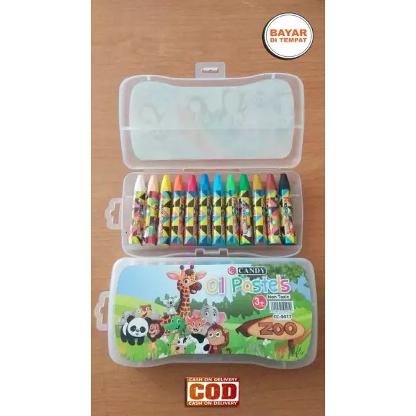 

Crayon Murah 12 Warna CANDY