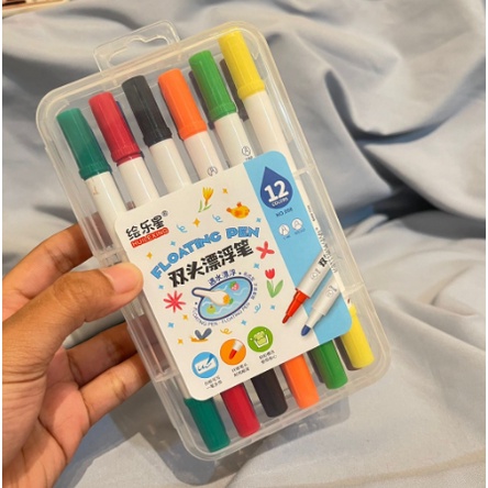 

SPIDOL FLOATING WARNA WARNI ISI 12 PIECE HIGHLIGHTER 1 SET BOX LENGKAP