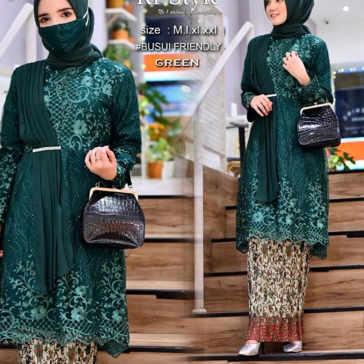 ֍ () SETELAN TUNIK TULLE SELENDANG / TUNIK TULLE SELENDANG / TUNIK TULLE / TUNIK KEBAYA PESTA / ✯