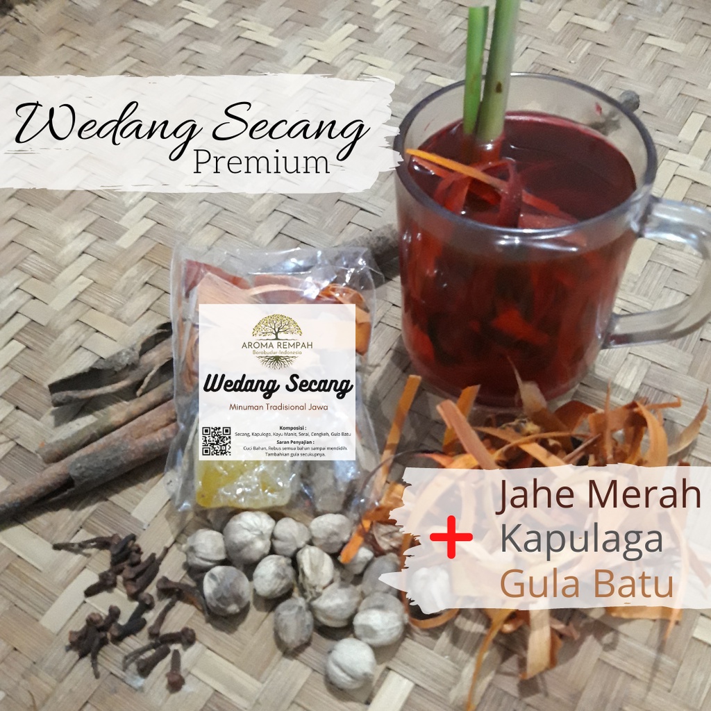 

WEDANG SECANG GULA BATU PREMIUM MINUMAN REMPAH TRADISIONAL KHAS JAWA