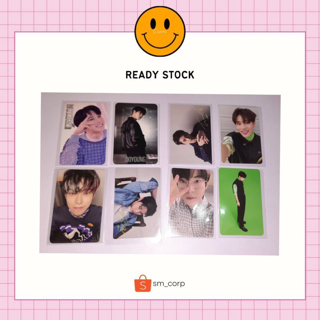 Ready INA PC Doyoung Taeil NCT FC Awkaen, Sticky, Loveholic b1, Natrep Denim, Jewel Case