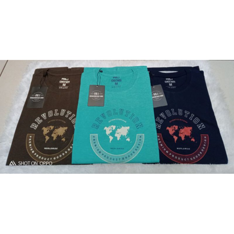 RBJ DENIM KAOS PRIA ORIGINAL / KAOS RBJ ORI