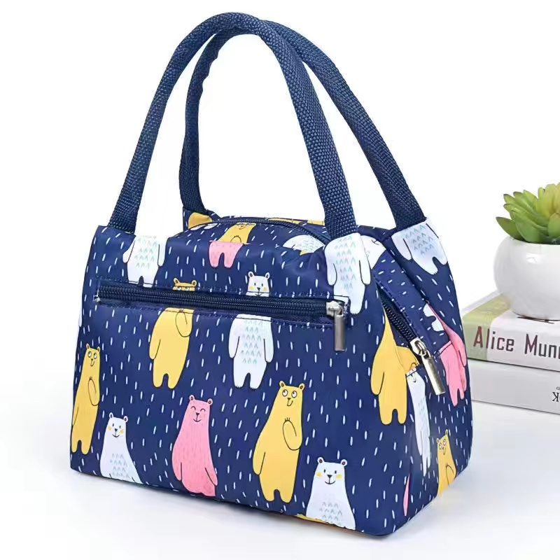 LB09 Cute Lunch box Mom and Kids / Cooler bag / Tas Bekal