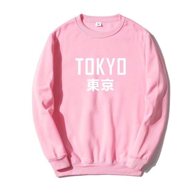 TOKYO Basic Sweater II TOKYO  Sweater Crewneck II Sweatshirt Sz M - XL ( Pria &amp; Wanita / Anak &amp; Dewasa )