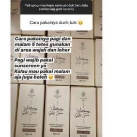 ♀ LJ'CIOUS SKIN WHITENING GOLD SERUM (2) ➸