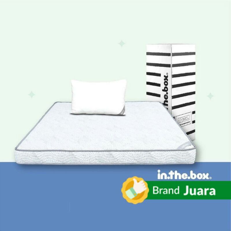 kasur inthebox hybrid brand juara ukutan 120×200×15