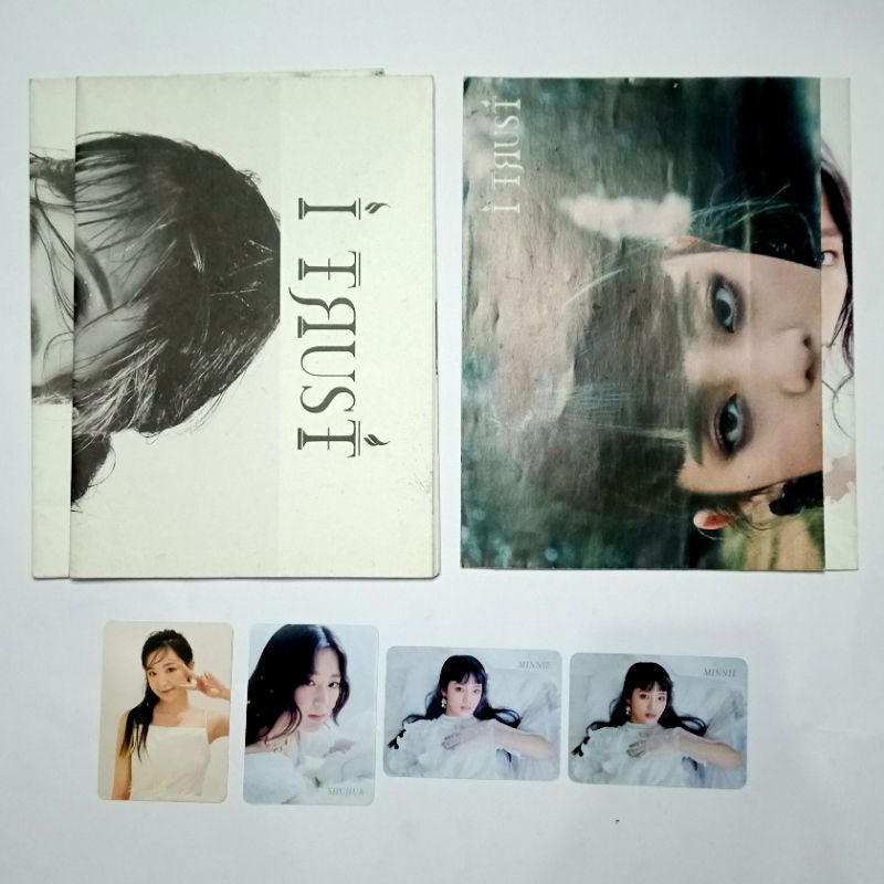 Official Photocard Gidle | G(i)-dle | G Idle Minnie Shuhua Album I Trust