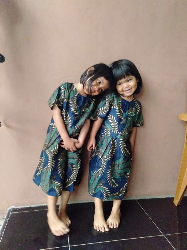 Dress Batik Anak Usia 2 Sampai 10 Tahun - Motif Batik Bervariasi - Batik Anak Harga Ecer Bisa Cod