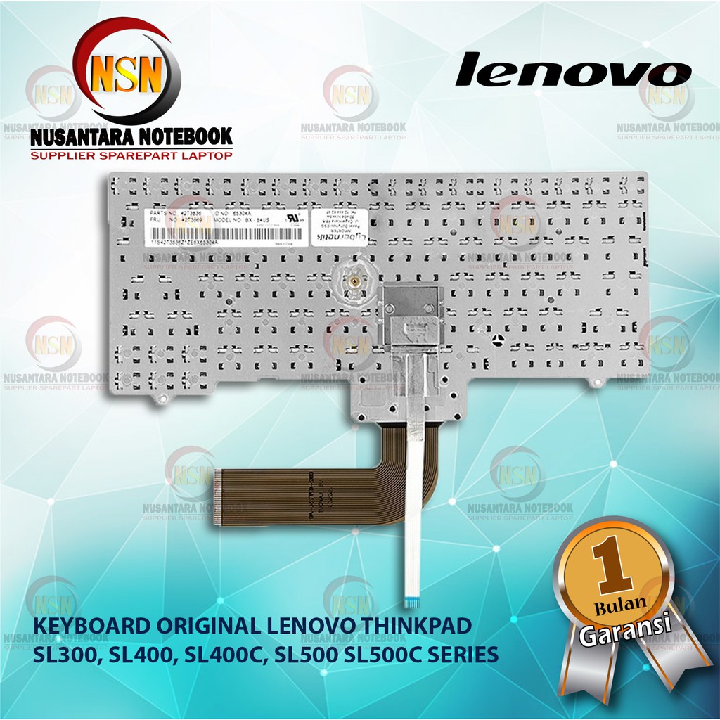 Keyboard Original For Laptop Lenovo ThinkPad SL300 SL400 SL500 Series