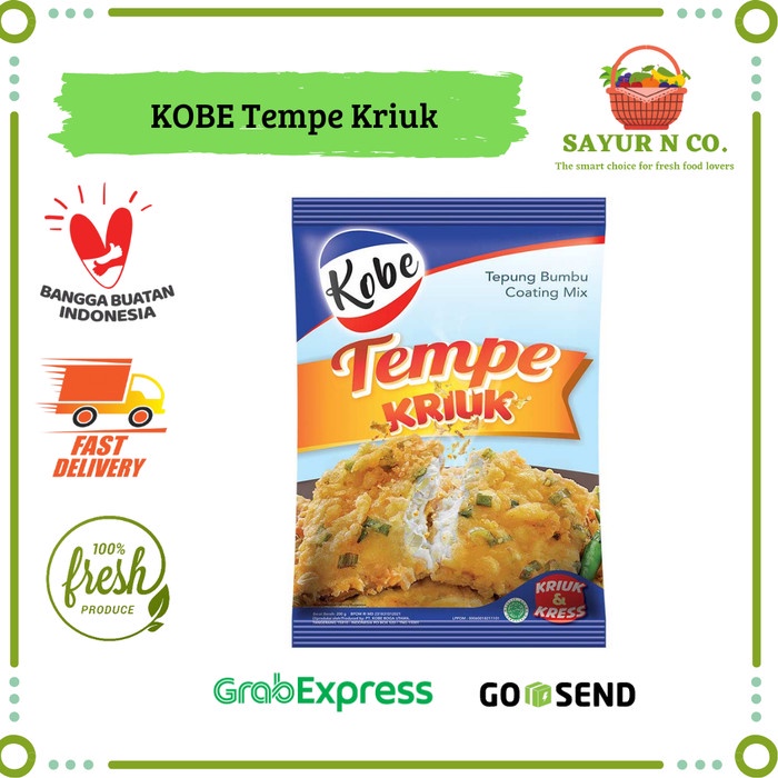 

KOBE Tepung Tempe Kriuk 75gr | Sayur N Co Bekasi