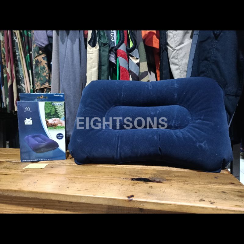Bantal Angin Bestway Bantal Tiup Bantal Travel Camping Bantal Kepala Pompa Tiup Angin