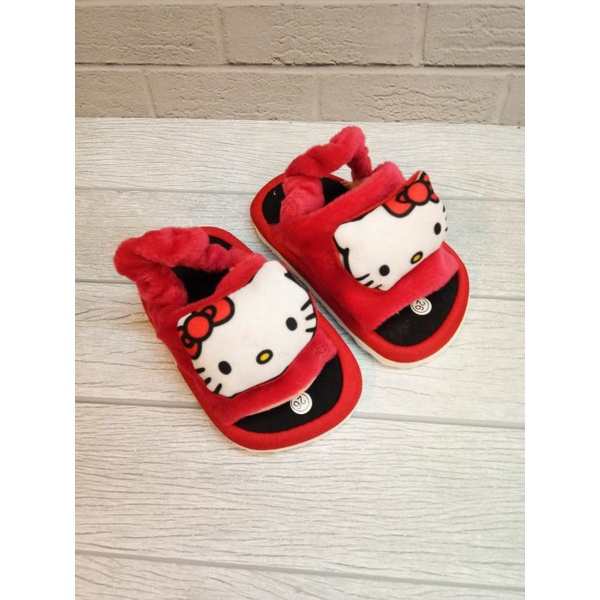 Sandal Boneka Balita Karakter Dengan Tali Belakang (1) kg= 20 pasang-hellokity