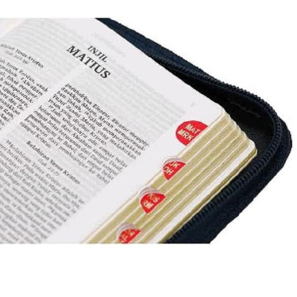 

❀ GAS 12.12!!! ❀ Alkitab Ukuran Kecil Sampul Imitasi Resleting - 034 TI NS - LAI ❤