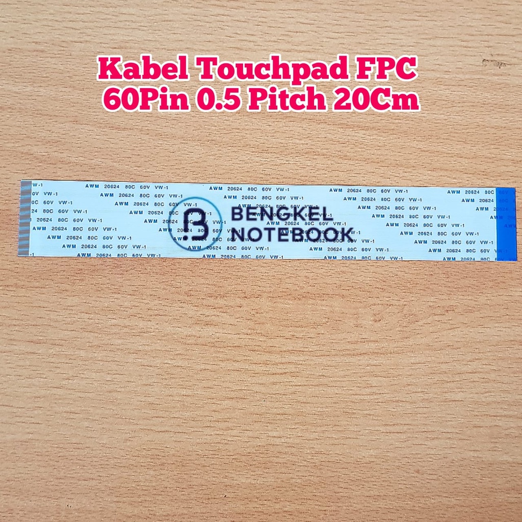 Kabel Flexible FFC FPC 60 Pin 0.5mm 20CM