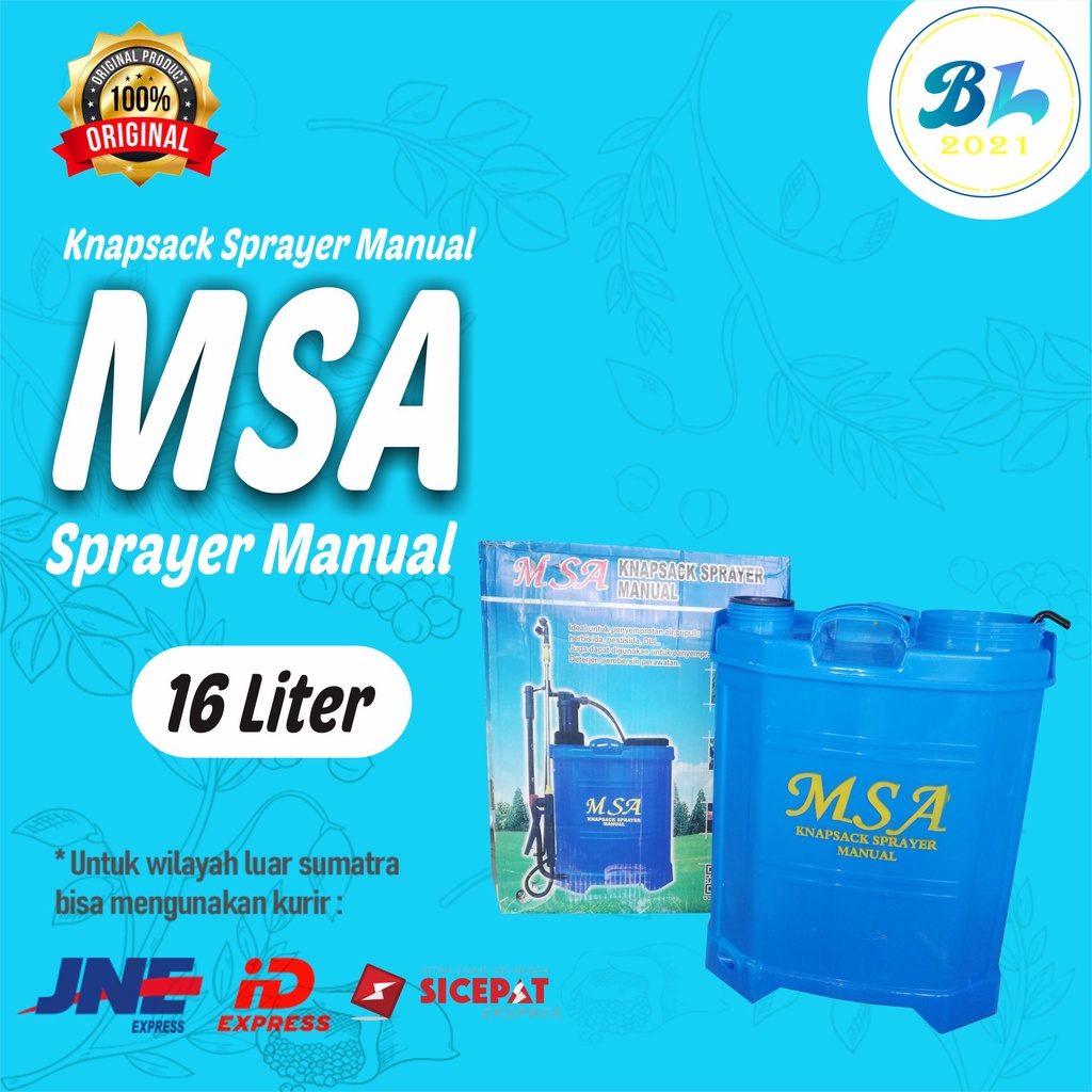 Sprayer Knapsnack MSA Manual 16 Liter - untuk penyemprotan