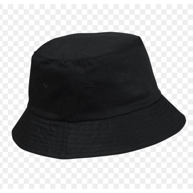 Topi Bucket hat polos model bulak-balik