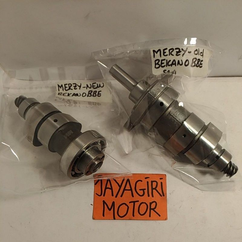 Noken As Binter Merzy Old New KZ200 KZ 200 CamShaft Cham Cam Shaft Laher Bearing Ori Racing Kawasaki